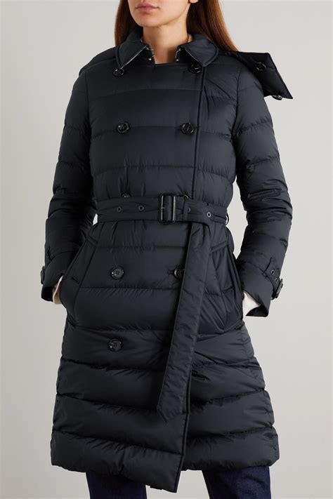 burberry arniston puffer coat|Nylon Puffer Coat in Black .